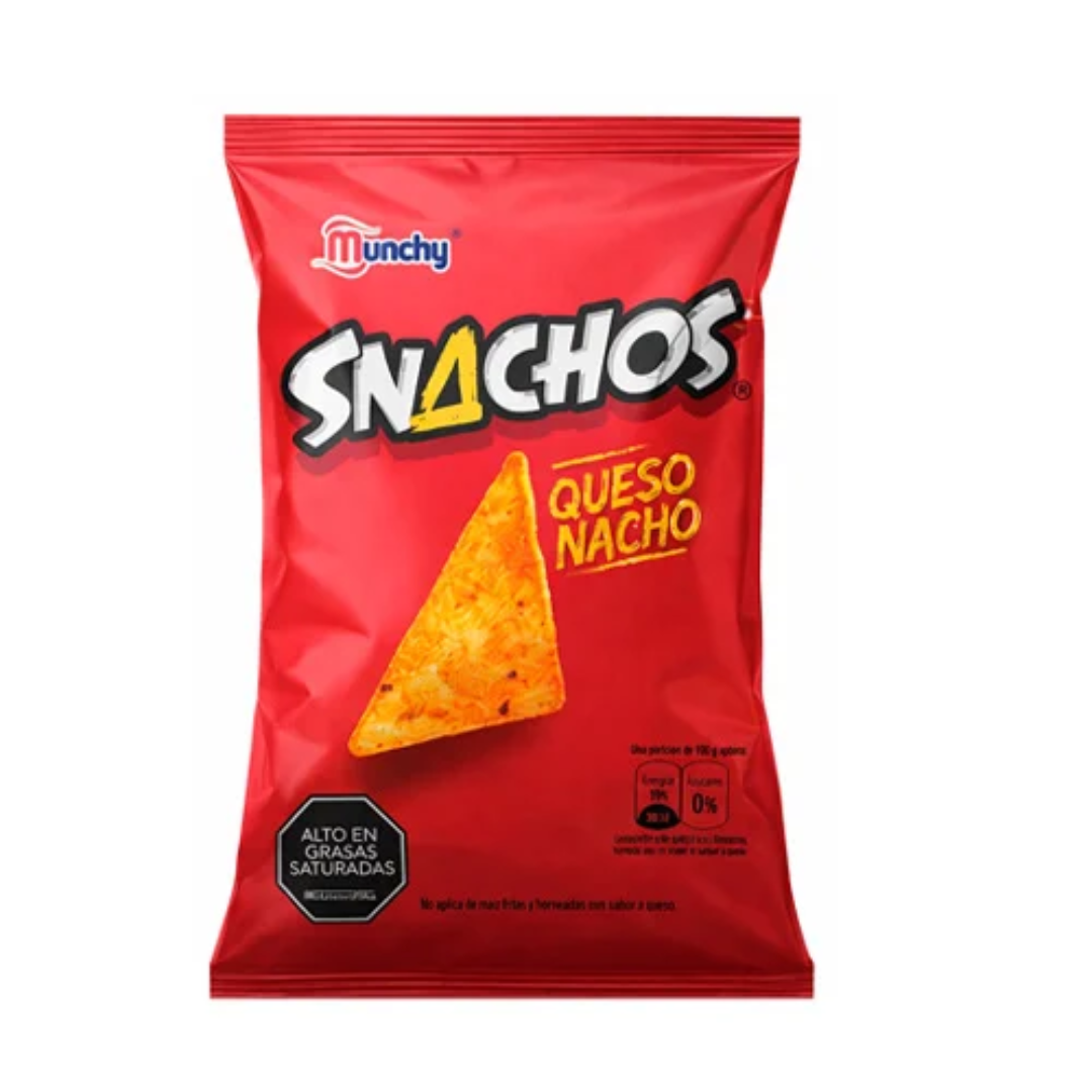 SNACHOS QUESO NACHOS 145GR